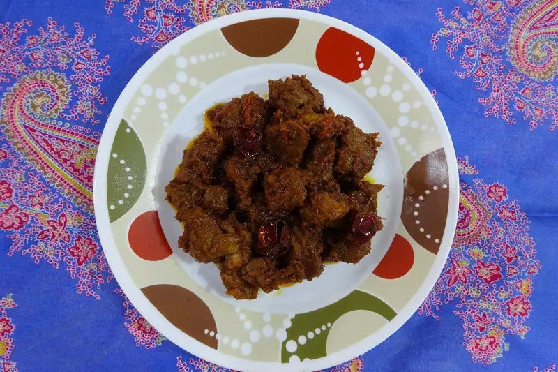 Beef rendang