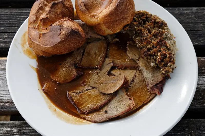 Roast lamb